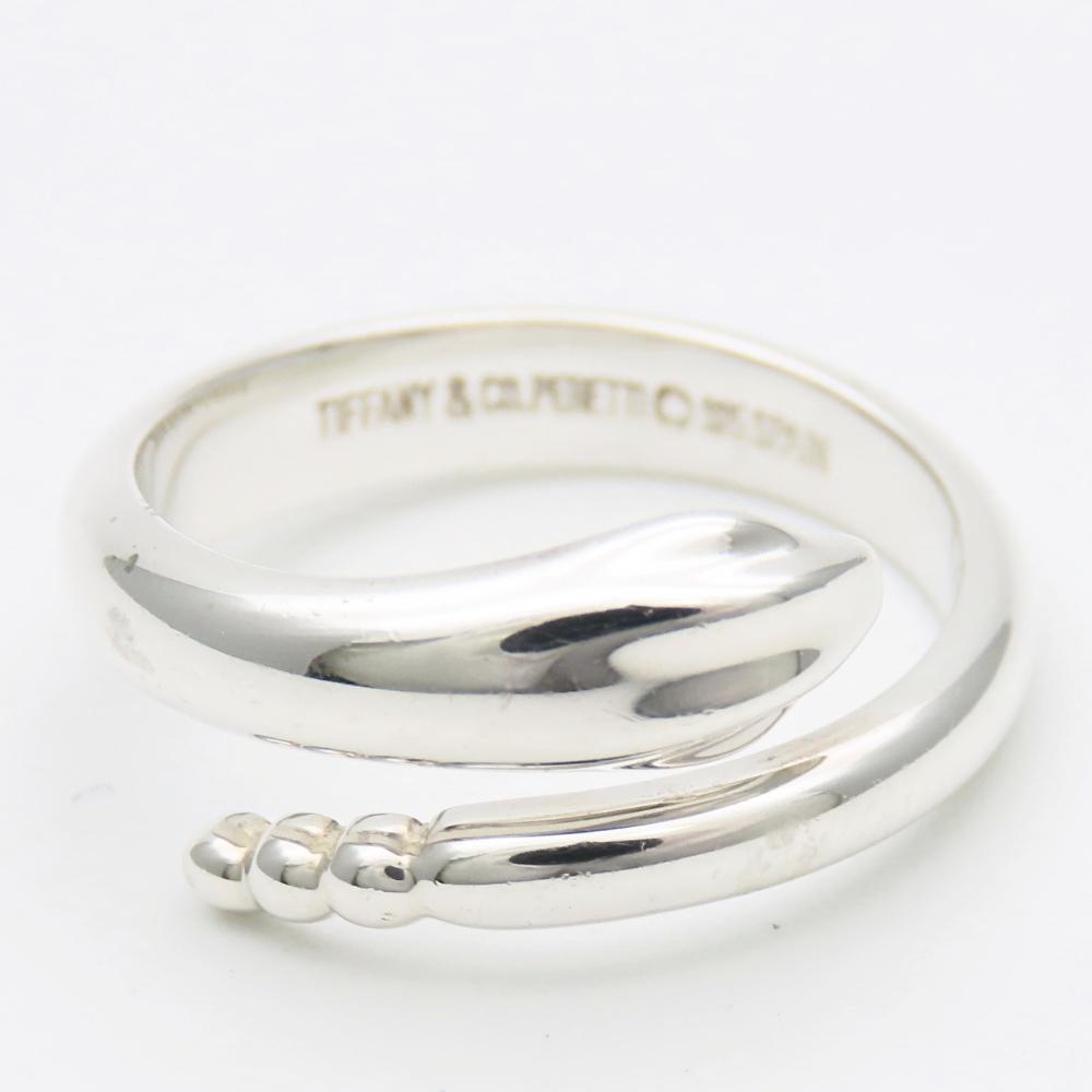Used TIFFANY&Co. Ring snake EU#54 Silver925 4.5g Silver El Saperetti
