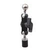 1/4inch Thread To 17mm Ball Head Joint Base Double Socket Arm Extension Arm Motorcycle Bike Phone Mount Camera Lighting
