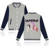 KPop Lovci démonů Grafický potisk Pánská Dámská Bunda Kabát Mikiny Mikina s kapucí Baseballová uniforma Streetwear Chlapci Dívky Kardigan Topy Oblečení