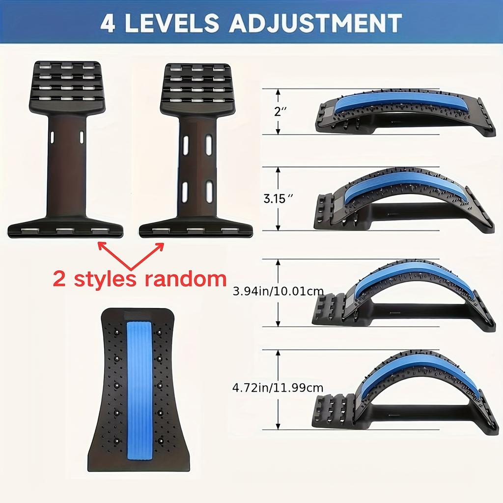 Back Massager Stretcher Equipment Massage Tools Magic Stretch Fitness Relaxation Spine Pain Relief