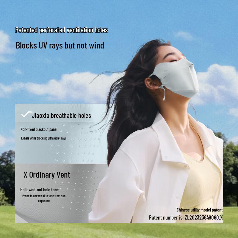 beneunder Lightweight Sun Protection Face Mask