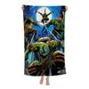 Anime Poster N-Ninja Cool T-Turtles Cartoon Beach Towel Cute Kawaii Room Decor Bath Girls Hand Towels For Bathroom Shower