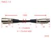TECH TMCC-1.5 1.5m XLR Male to XLR Female Microphone Cable for Telework and Home Office