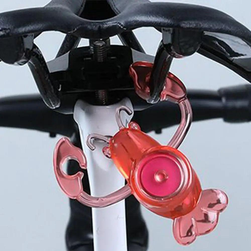 High Brightness LED Bike Rear Light Lobster/Crab Shape Bike Safety Warning Light  Night Cycling