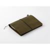 Notebook Passport Size Olive 15343006 Traveler's