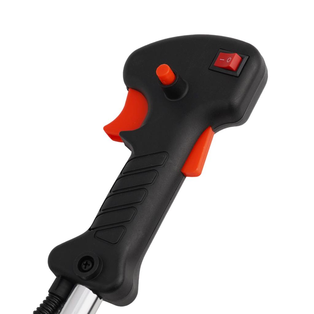Attrezzi da Giardino 40cm Manico TubolareDecespugliatore Tagliabordi Manico Tubolare di Controllo Interruttore + Cavo Acceleratore