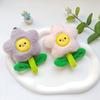 Creative Plush Flower Keychain Backpacks Pendant Decoration Accessories Girl Boy Couple Gift Headphone Case Pendant Keyring