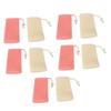 5 Pcs Exfoliating Mesh Soap Pouch Soap Saver Bag Cleansing Foaming Nets Body Facial Cleaning Tool