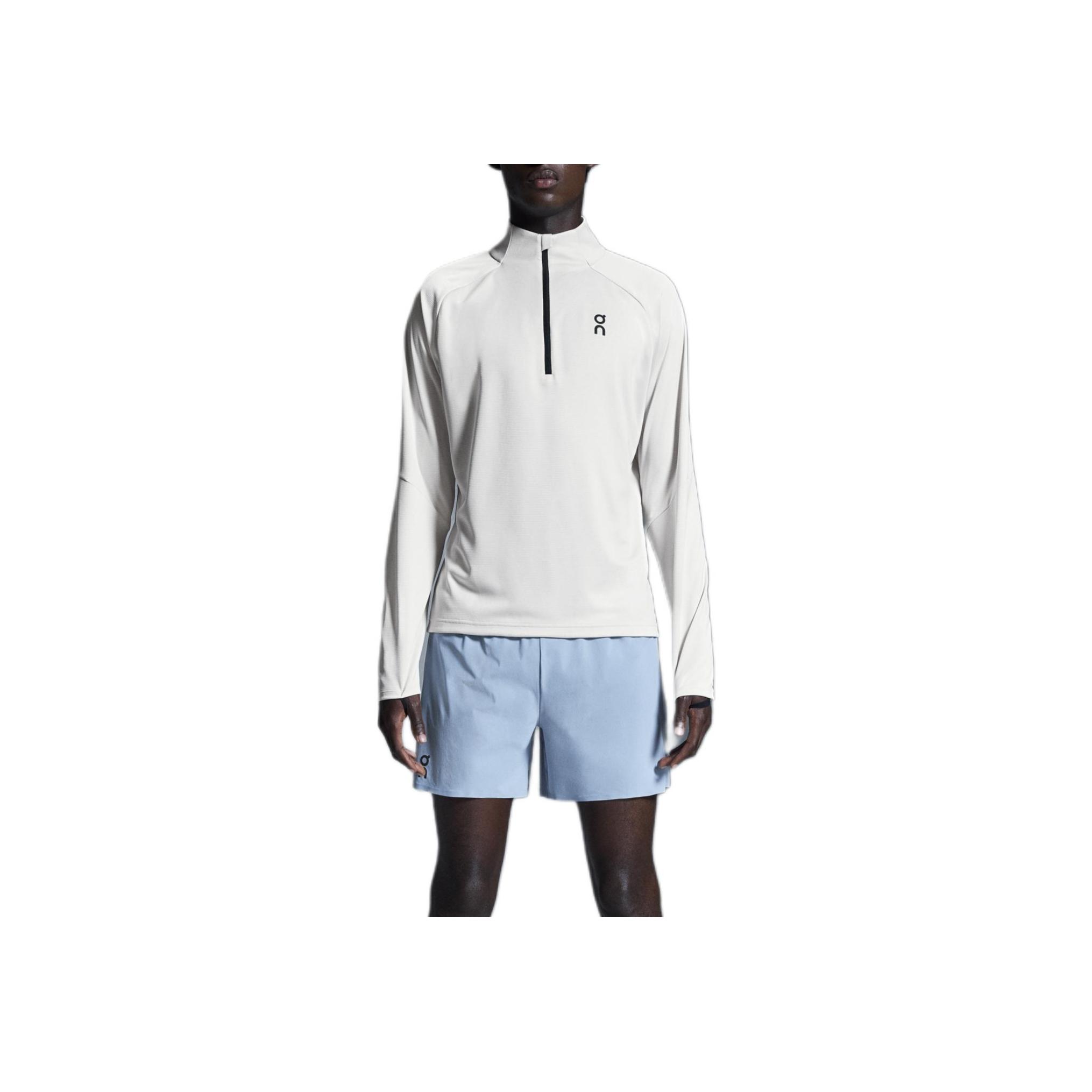 

Футболка с длинным рукавом на стойке с логотипом Мужские топы Белый 1ME10600296 M