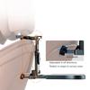 Portable Vehicle Dining Board Quick Fold Designs Foldable Table for Rear Seats Secure for Laptops Plates Travel Use