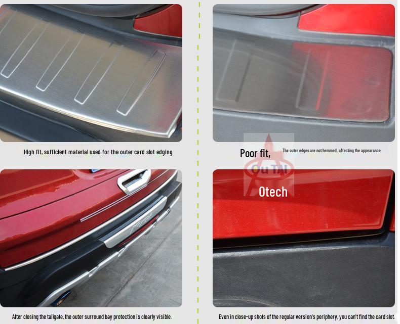 13-19 Ford Kuga Rear Bumper & Door Sill Protector