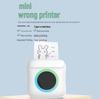 Portable Bluetooth Inkless Thermal Mini Printer for Students