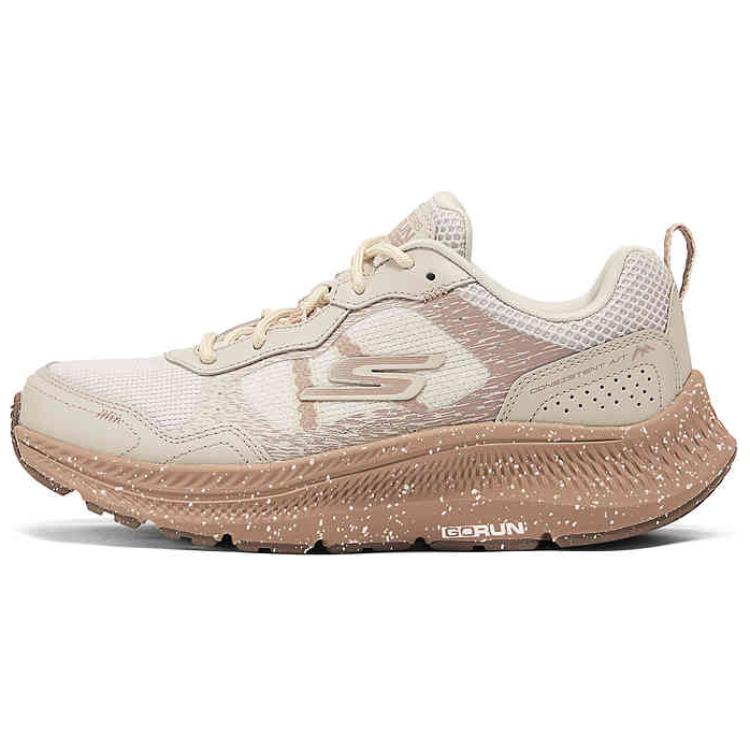 Skechers Go Series Comfortable Versatile Low-Top Casual Running Shoes Women sneaker Beige 128623-NAT 35