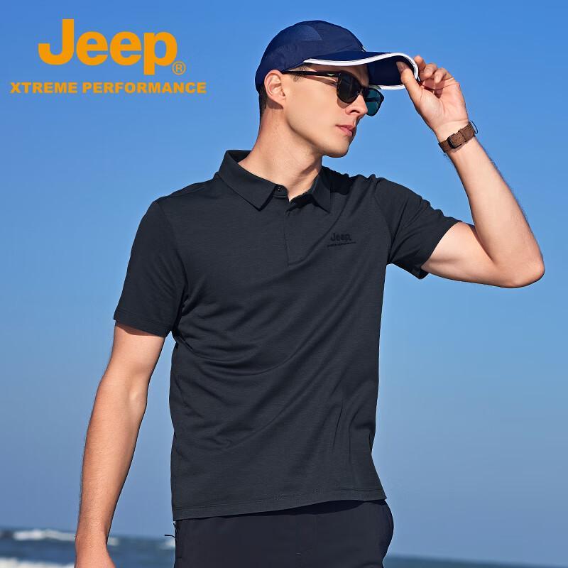 Jeep Men s Short Sleeve Polo Shirt 3XL