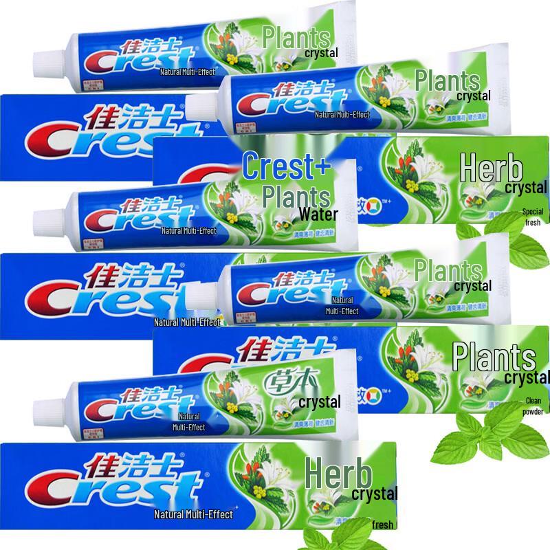 Crest Herbal Crystal Toothpaste