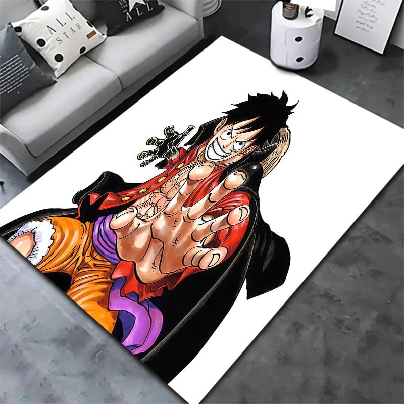 One Piece Monkey D Luffy Carpet Rug For Living Room Bedroom Home Sofa Decoration Kids Play Nonslip Floor Mat