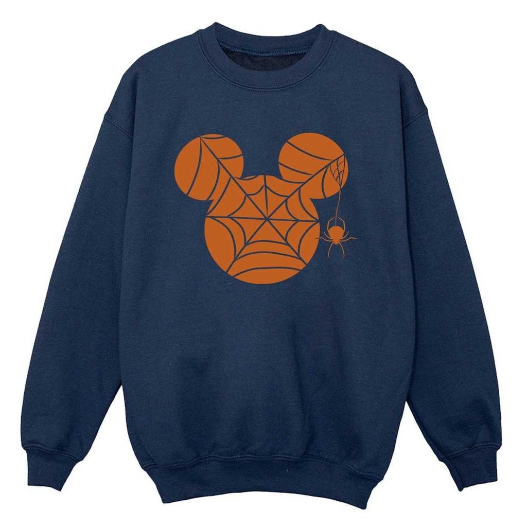 Disney Boys Mickey Mouse Cobweb Sweatshirt