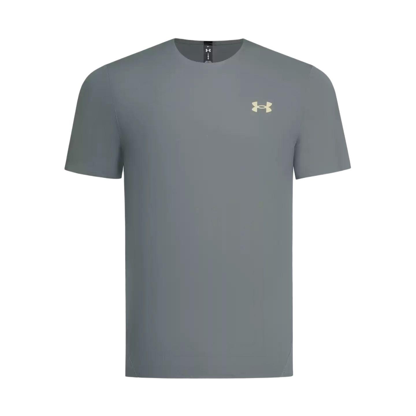 

Under Armour Explor Run Lightweight Outdoor Sports Breathable Crew Neck Short Sleeve T-Shirt Men Tops 6012337-709 S