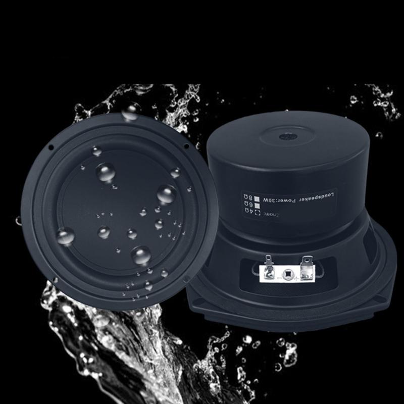 5.25Inch 4Ohm Subwoofer Hifi Speaker Component Metal Horn for Deep Bass and Immersive Sound Experience Accessory