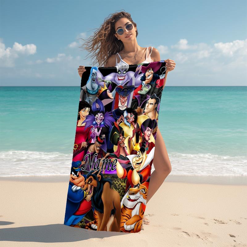 Personalized Tinkerbell Night Sky Beach Towel Microfiber Beach Towel Thin Absorbent for Beach Swimming Yoga Bath Sports. 0910236