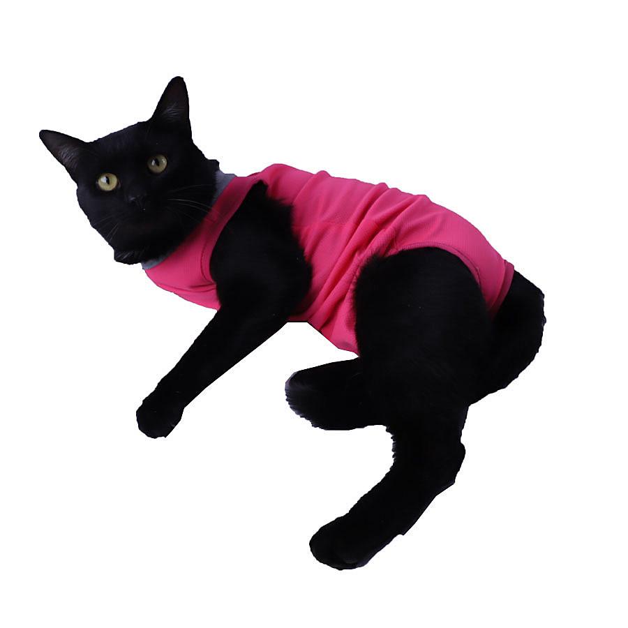 Breathable Cat Recovery Suit: Anti-Licking, Post-Surgery, Weaning - Spring/Summer