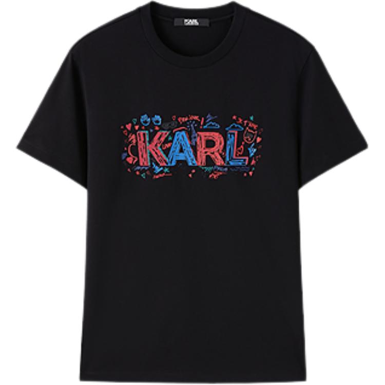 Karl Lagerfeld T Shirt Men's Black M22O1703-