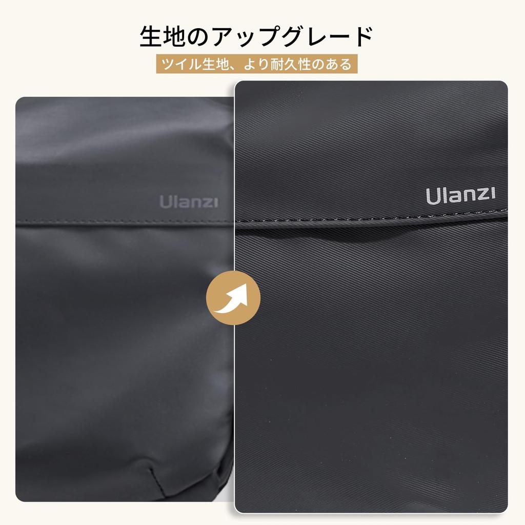 Ulanzi Camera Shoulder Sling Bag with Adjustable Side Handles Shoulder Storage Shoulder Bag for Camera SLR Multifunctional Waterproof Bag with Digital