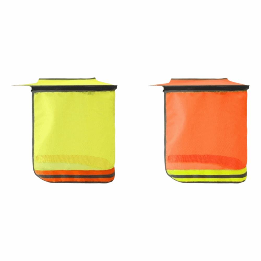 UV Protection Safety Helmet Curtain Reflective Sunscreen Neck Cover  Construction Site