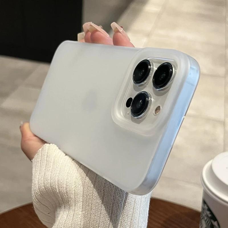 

Матовый мягкий силиконовый чехол-бампер для iPhone 16 15 14 13 12 11 Pro Max X XS XR 8 7 Plus прозрачный резиновый противоударный чехол For iPhone16 Pro Max