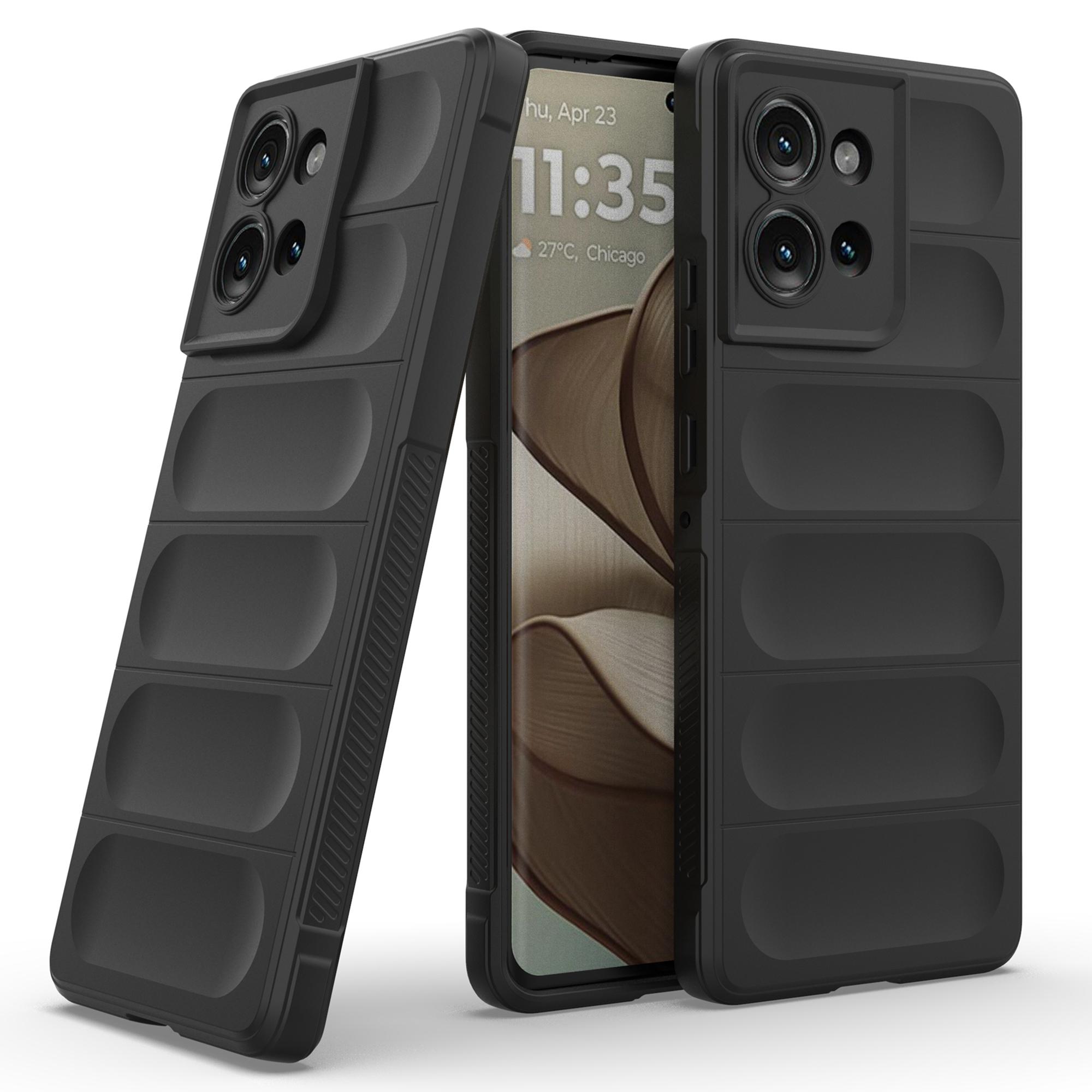 

For Motorola Edge 50 5G Case Anti-Drop Soft TPU Rugged Phone Back Cover Green