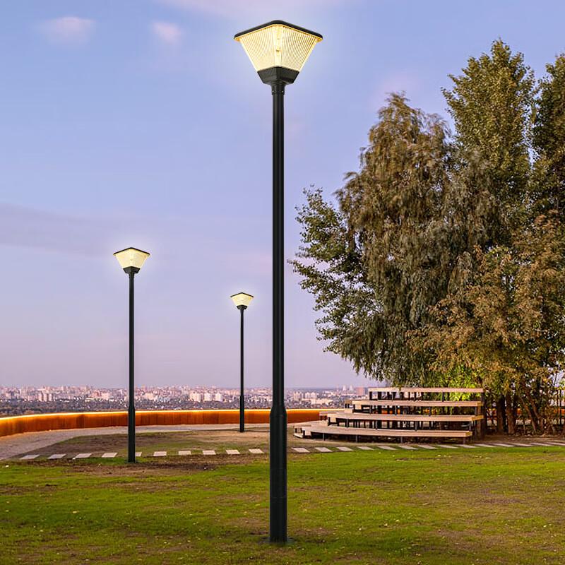 NuFeng Outdoor LED Garden Light with 3M Pole