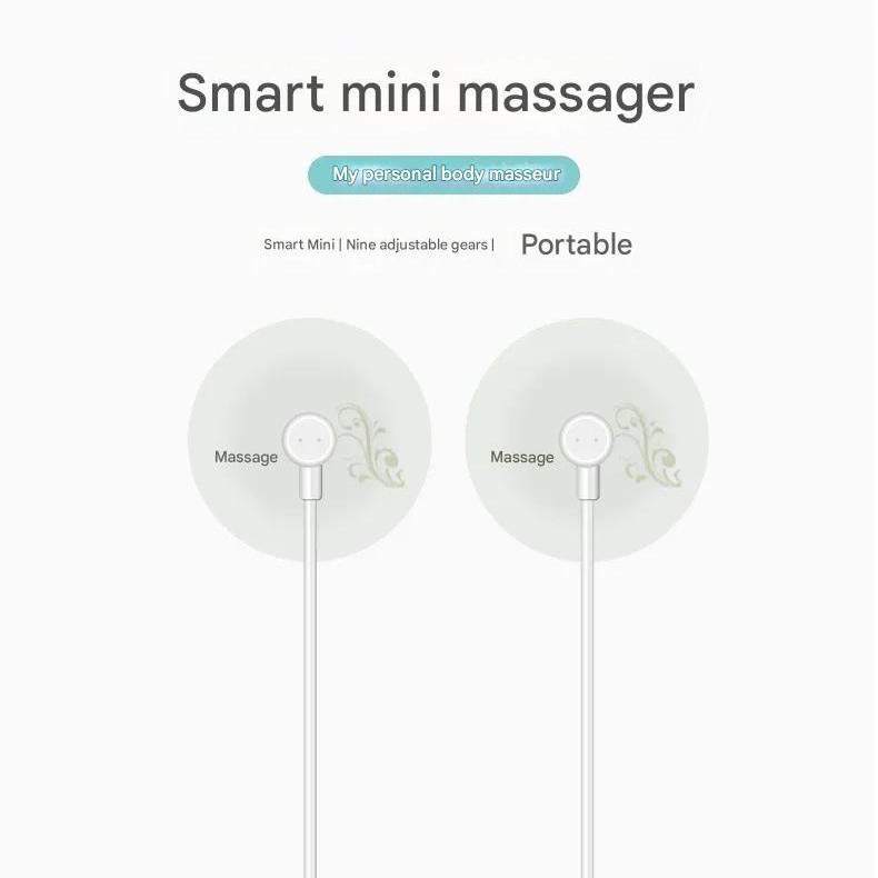 Mini Portable Cervical & Shoulder Massager - Wired Acupoint, Pulse, Whole Body Use