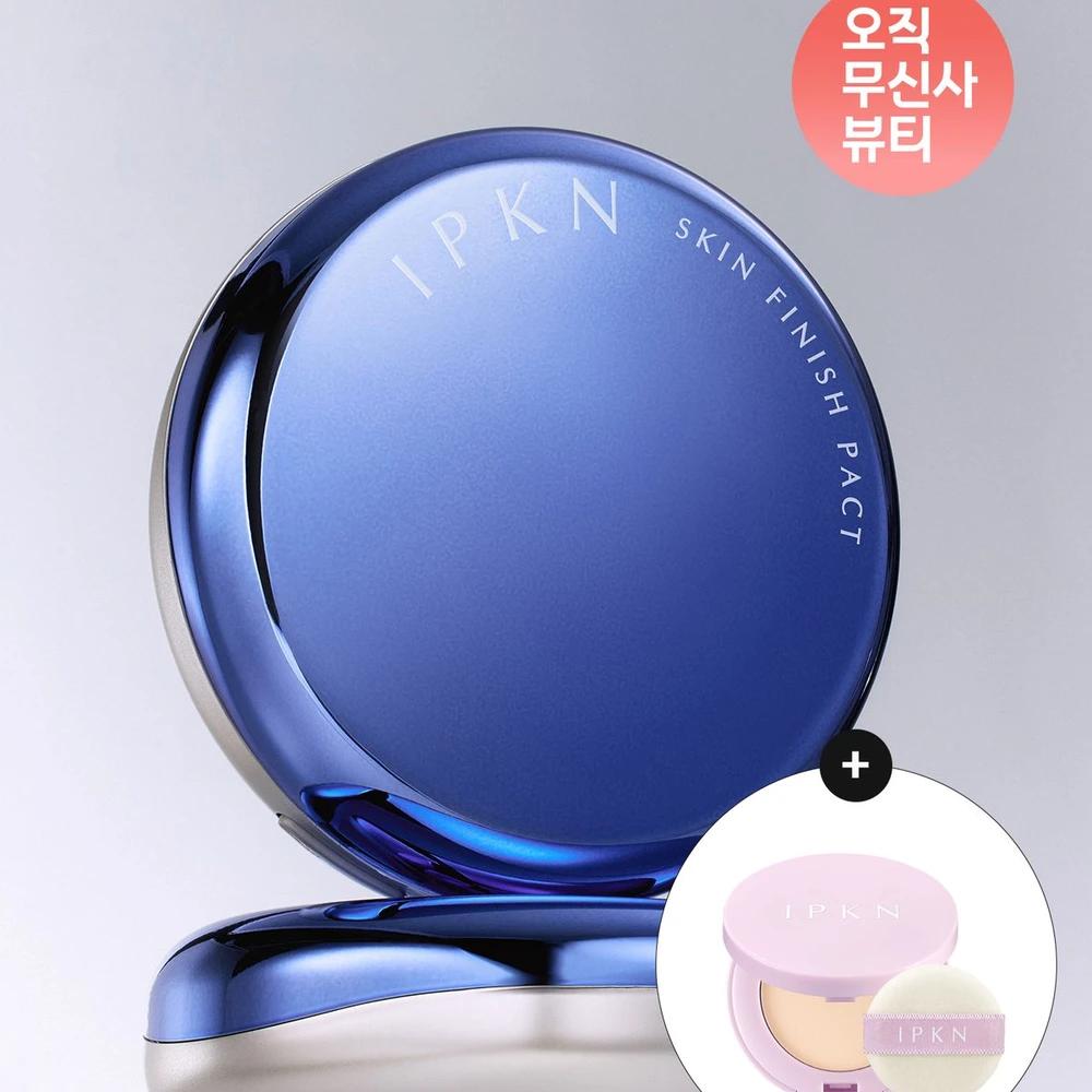[Free Mini Pact] Skin Finish Pact Full Size + Refill Set Skin Finish Pact No. 23