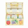 10PCS Diamonds Diving Toy Acrylic Golden Box Colorful Underwater Gem Pool Toys for Boys and Girls