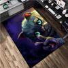 Cheshire Cat Rug Carpet Office Decorative Carpet For Living Room Bedroom Door Mat Floor Rug Computer Chair Area Rug