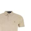 Polo Ralph Lauren Ss22 Solid Color Logo Embroidery Short Sleeve Polo Shirt Men tops Khaki 710704319-068
