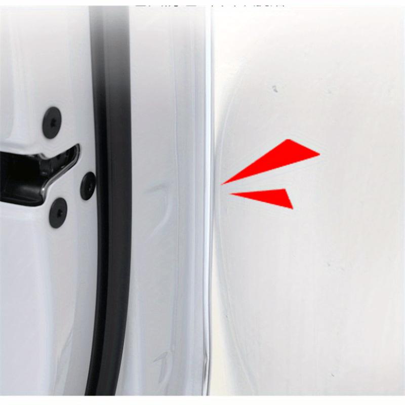 Verchromte Autotürkantenschutzleisten, Geräuschisolierende Dichtmasse Autotür Gummidichtungsleiste Schallisolierung Türschutz