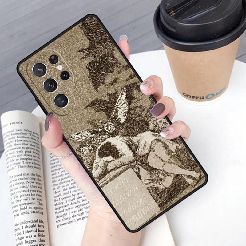 Francisco Goya Paintings Phone Case Cover For Samsung Galaxy S24 S25 Ultra S21 S22 Ultra S10E Note 10 Plus Note 20 FE S23