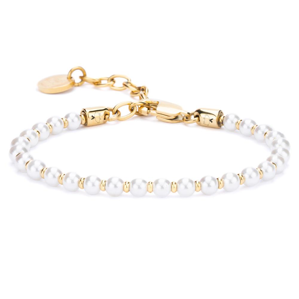 Pig&Hen (Women'S) Brontide Pearl Bracelet - Pearl X Gold