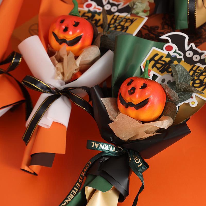 Halloween Decoration 2025 Halloween Flower Bouquet Fake Eternal Bouquet Gifts Halloween Crafts Party Gifts Room Decor Christmas