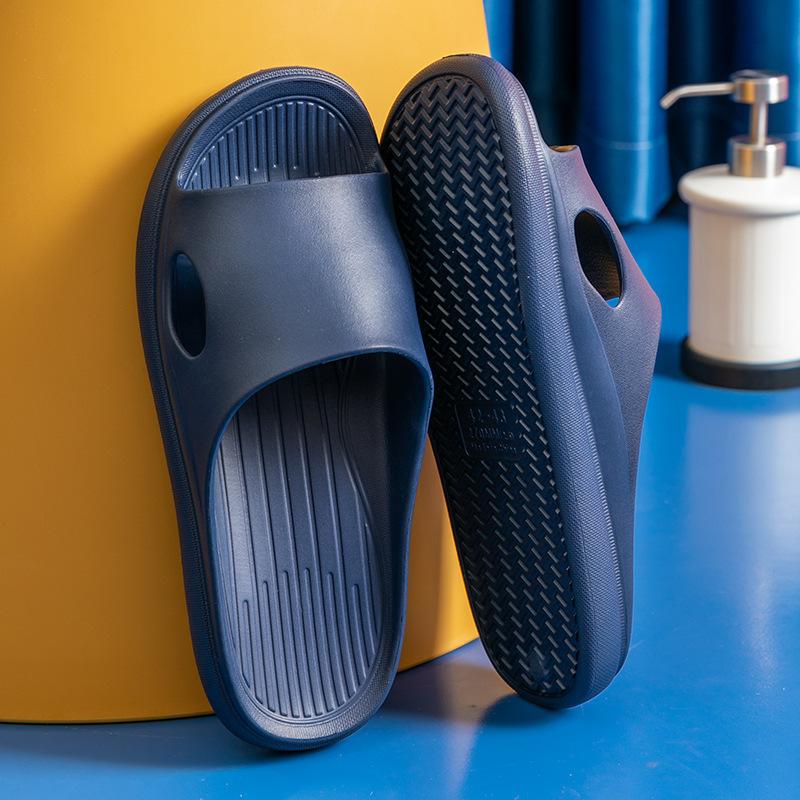 Slippers Eva Deodorant Household Women's Summer Home Bathroom Bath Non-slip Men's Cool Slippers Free Shipping