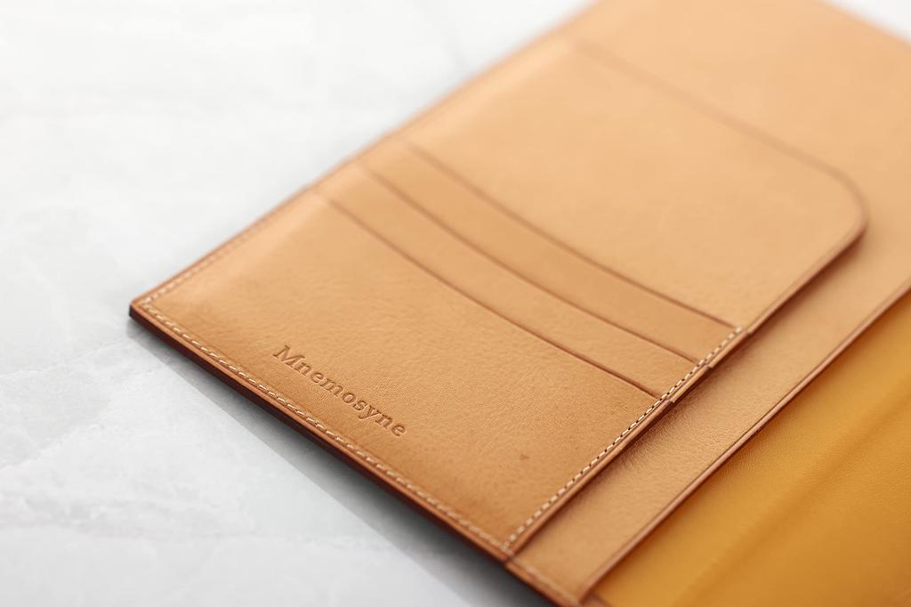 Maruman Zápisník GANZO x Nemosine Kožený obal na zápisník A5 Černý & MNXGN-05