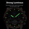 POEDAGAR Tourbillon Automatic Mechanical Wristwatch Waterproof Luminous Date Week Leather Men Watch