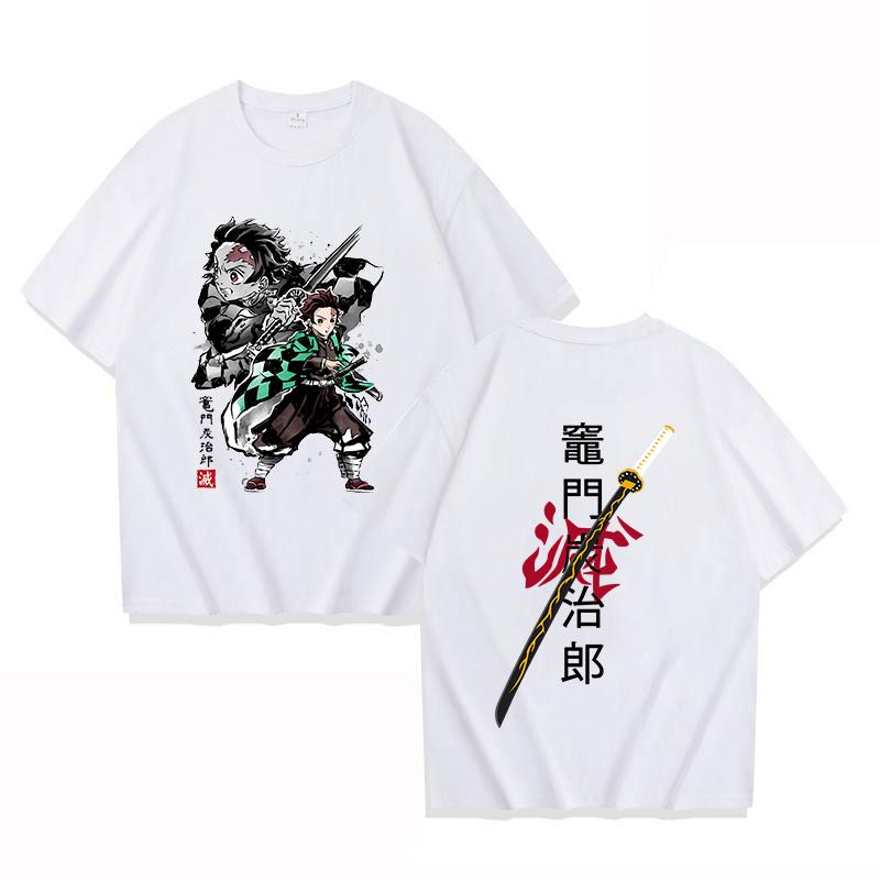 New Anime Kamado Tanjirou Printed T-Shirts Women Men Short Sleeve Funny Round Neck Tee Shirt Casual Summer Tops
