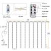 300LED 3x3 Metre Perde Telleri Işık USB 8 Modlu Peri Lambası Uzaktan Kumandalı