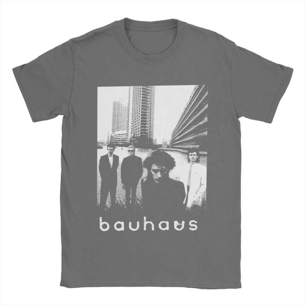 Bauhaus T-Shirts Herren 100% Baumwolle Einzigartige T-Shirts Rundhalsausschnitt Kurzarm Tops Sommer