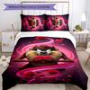 3pcs Custom Name Taz-Mania Bedding Set Duvet Cover Closure Includes 1 Duvet Cover & 2 Pillowcases for All Seasons Bedroom Decor