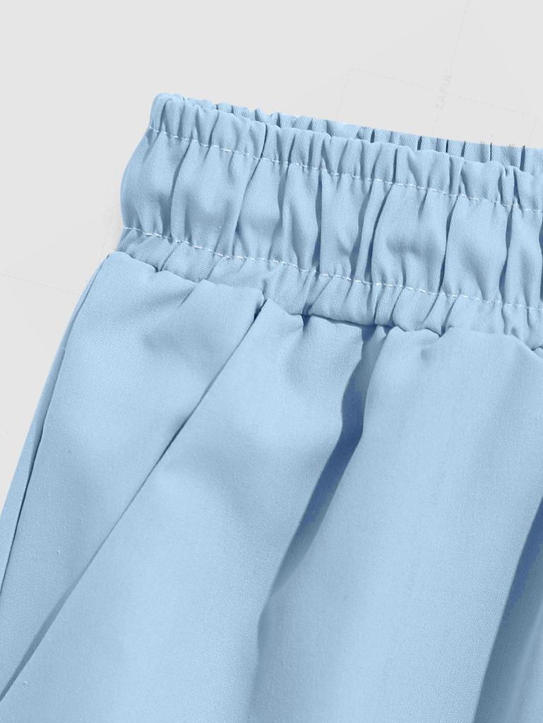 ZAFUL Spodnie dresowe ze sznurkiem w kieszeni