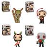 Marvel Guardians Of The Galaxy Christmas Edition Funko Pop Figures Star-lord Groot Drax Mantis 10cm Height