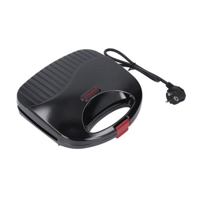 750W Elektrischer Sandwichmaker Antihaftbeschichtet Rutschfest Leichte Schnittkanten Sandwichpresse Grill für Frühstück